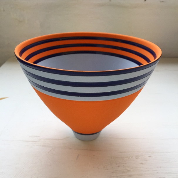 Ceramic bowl exhibited at Contemporary Ceramic Centre